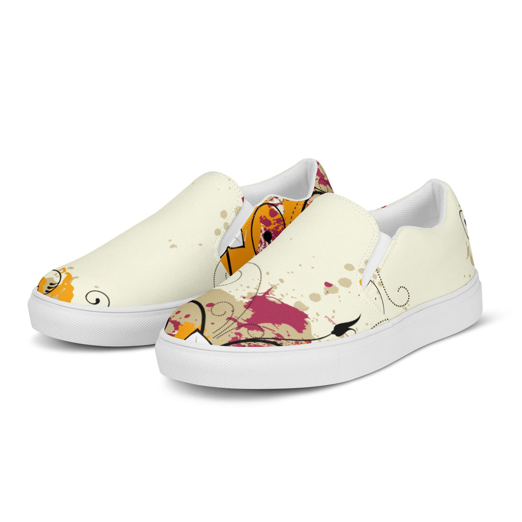 Art Fleur Women’s Slip-on Canvas Sneakers - Ideal Place Market