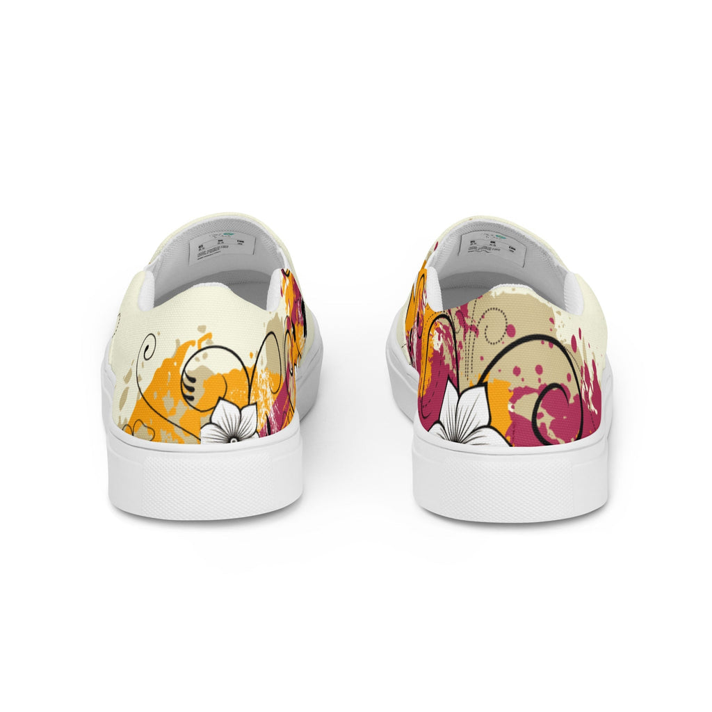 Art Fleur Women’s Slip-on Canvas Sneakers - Ideal Place Market