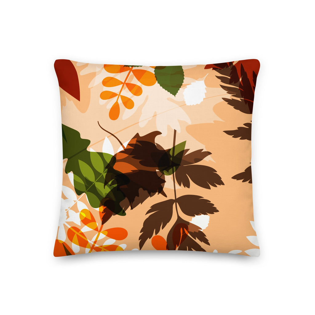 Autumn Jungle Premium Stuffed 2 Sided-Printed Throw Pillows 