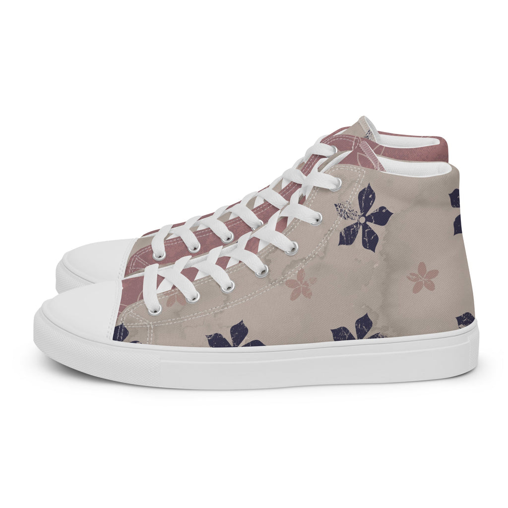 Bastille Men’s Lace-Up Canvas High-Top Sneakers - Ideal Place Market