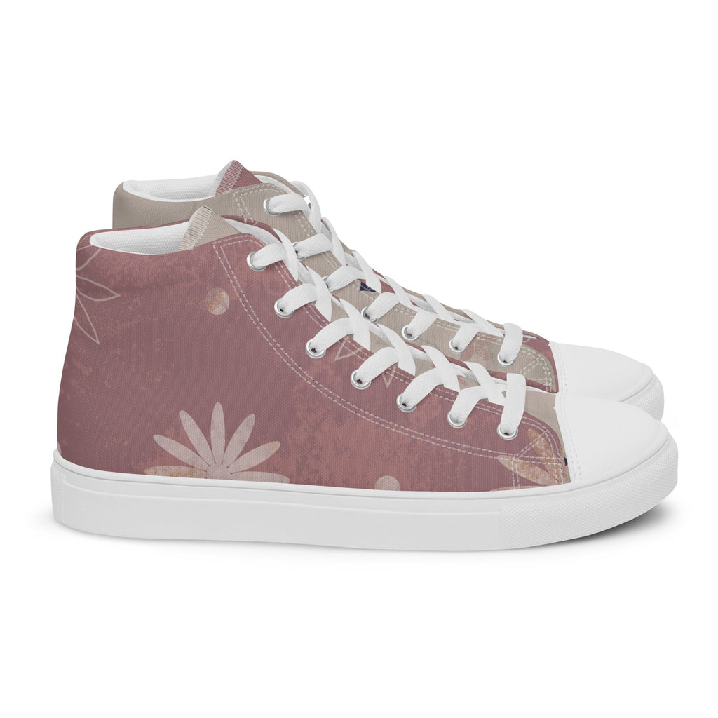 Bastille Men’s Lace-Up Canvas High-Top Sneakers - Ideal Place Market