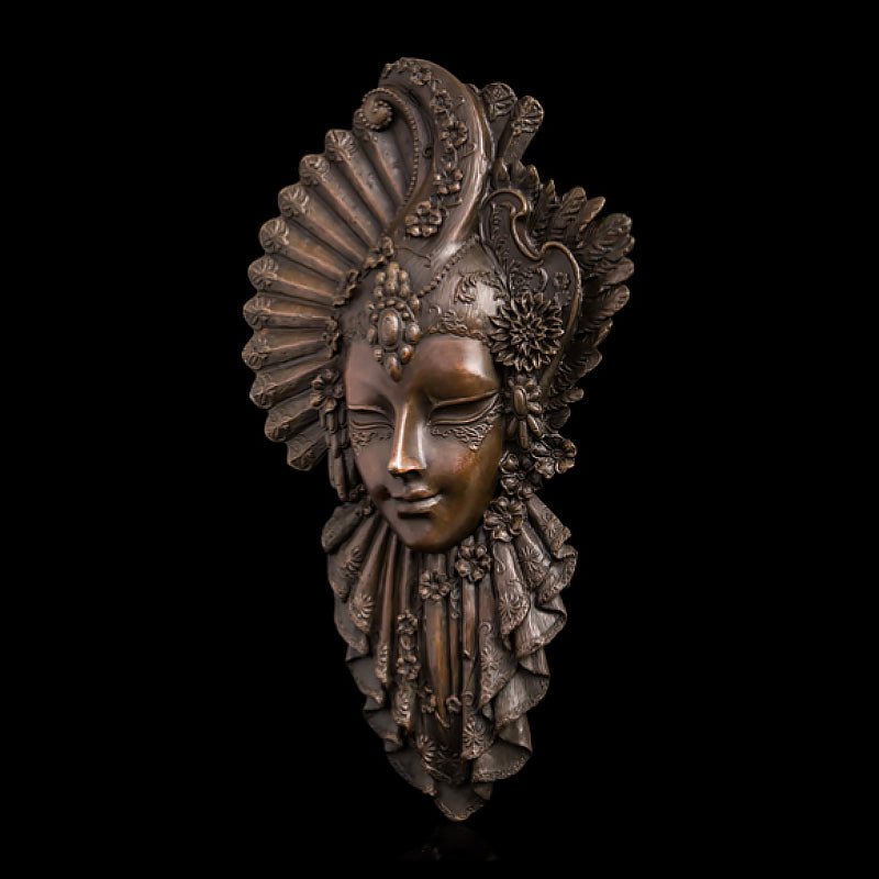 Bronze Beauty Hanging Wall Sculpture - Ideal Place Market