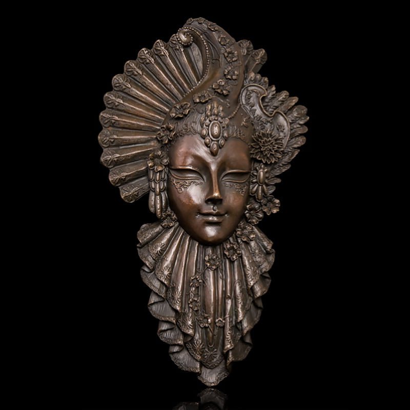 Bronze Beauty Hanging Wall Sculpture - Ideal Place Market