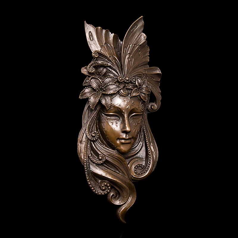 Butterfly Goddess Bronze Hanging Wall Sculpture - Ideal Place Market