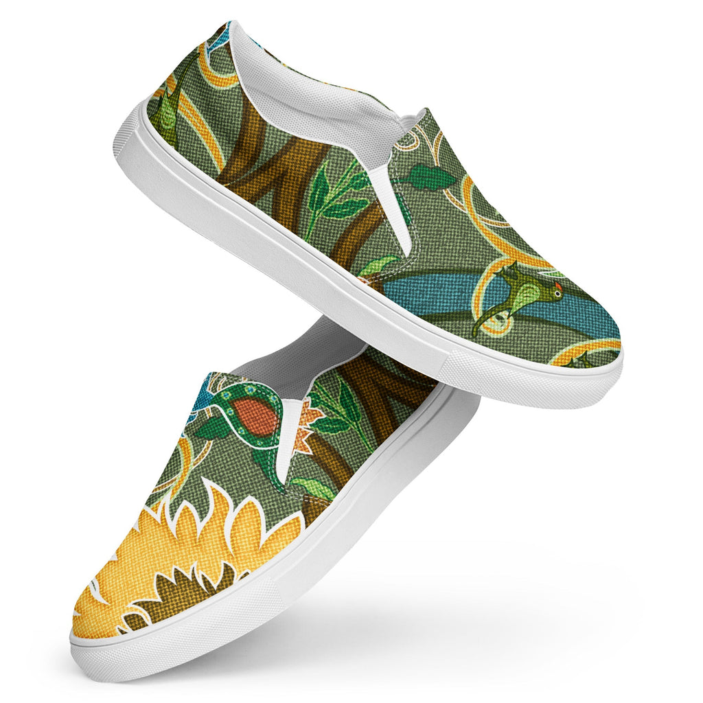 Eden Women’s Slip-On Canvas Sneakers - Ideal Place Market