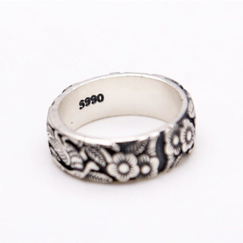 Flowering Garden S925 Silver Ring - Ideal Place Market