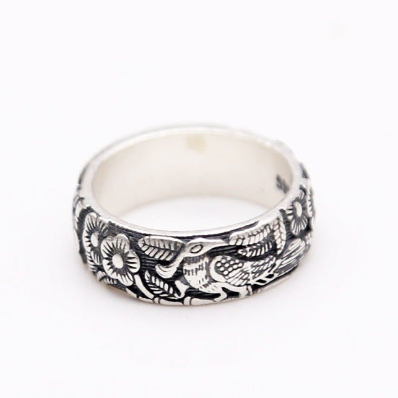 Flowering Garden S925 Silver Ring - Ideal Place Market