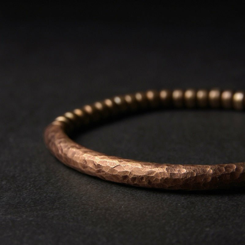 Hand Hammered Pure Copper Bracelet - Ideal Place Market