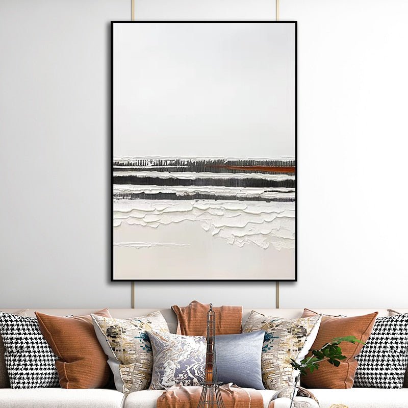 Hand-Painted Minimalist Landscape Paintings - Ideal Place Market