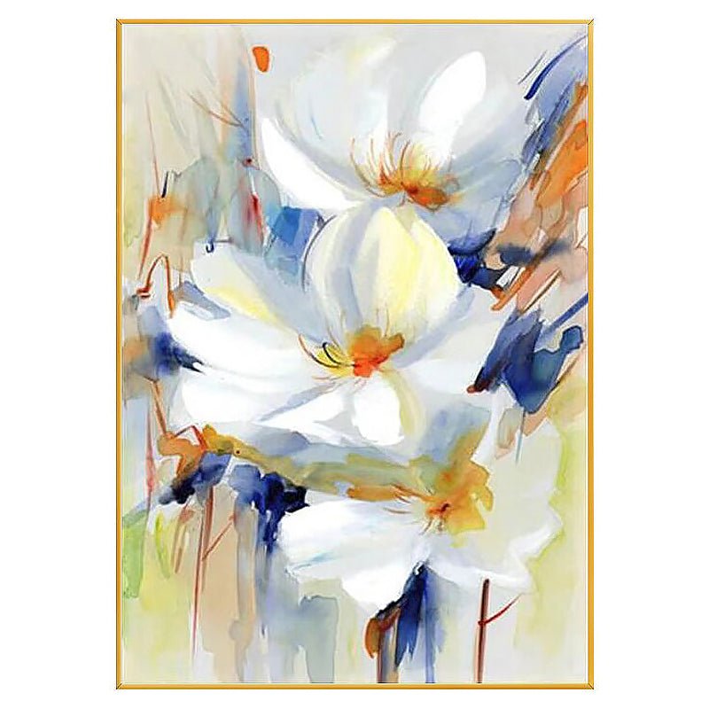 Hand-Painted Spring Bloom Flora on Canvas - Ideal Place Market