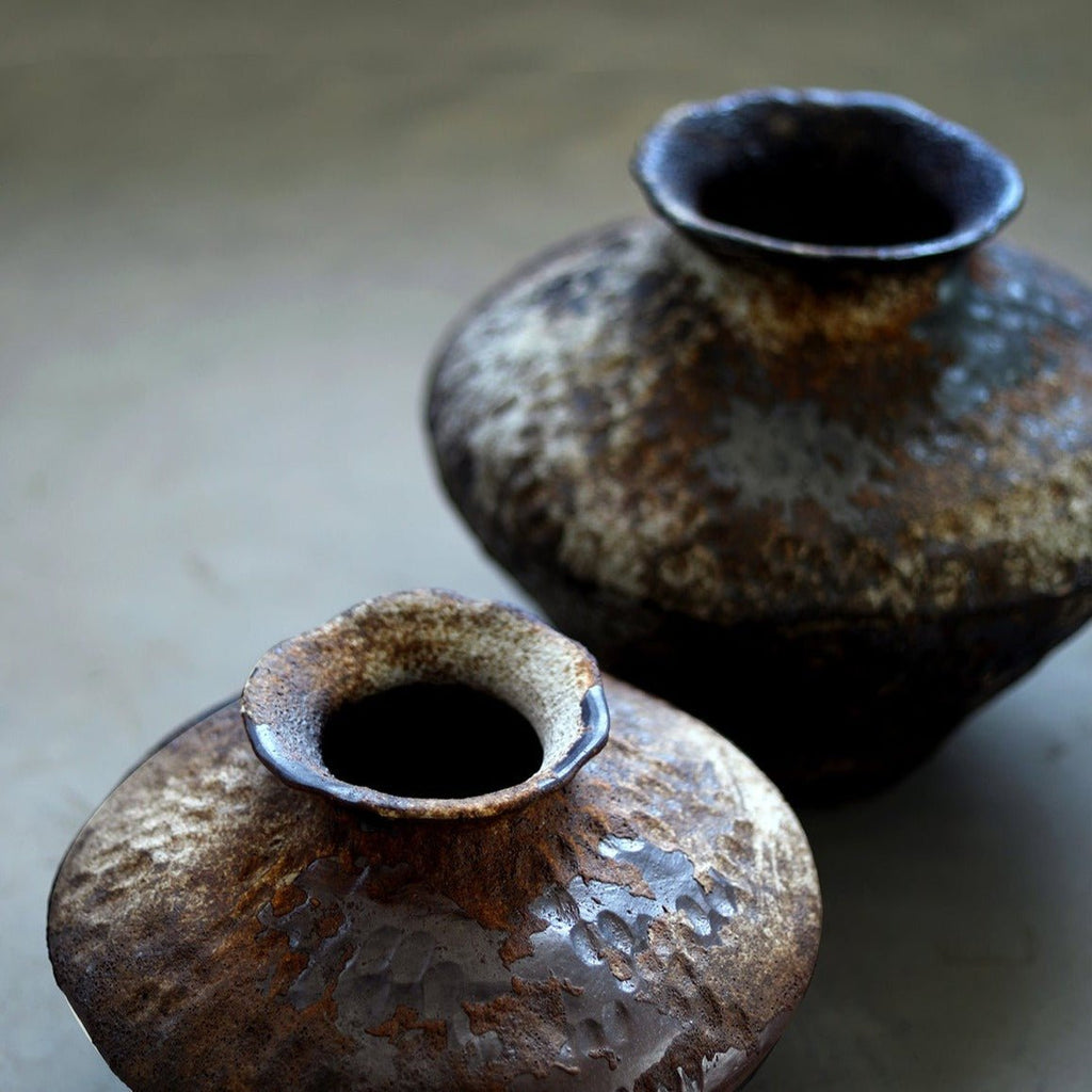 Handcrafted Old World Ceramic Vases - Ideal Place Market