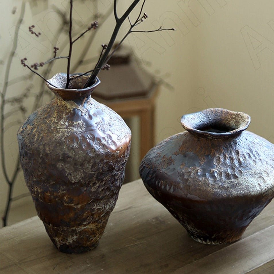 Handcrafted Old World Ceramic Vases - Ideal Place Market