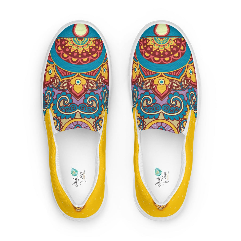 Heena Women’s Slip-On Canvas Sneakers - Ideal Place Market