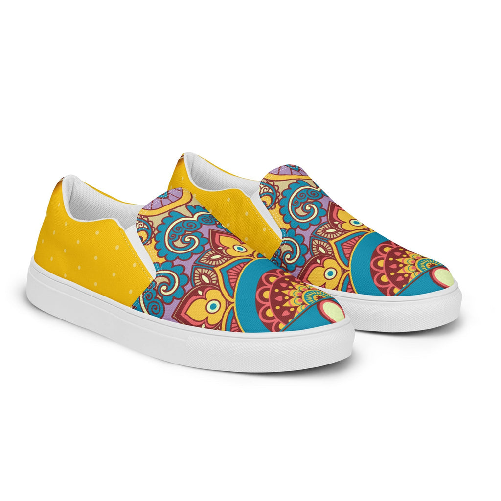 Heena Women’s Slip-On Canvas Sneakers - Ideal Place Market