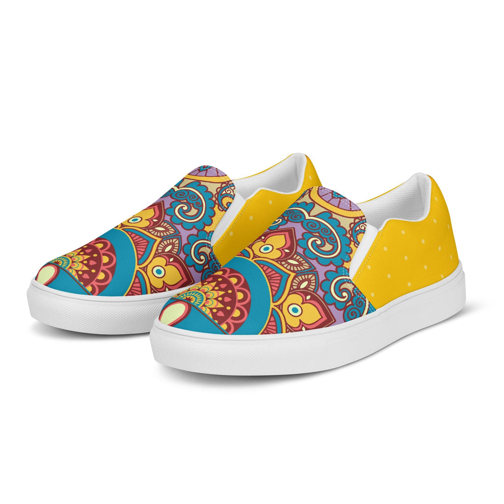 Heena Women’s Slip-On Canvas Sneakers - Ideal Place Market