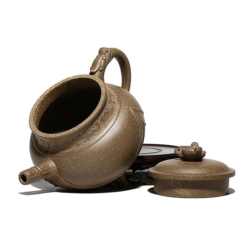 Intricately Asian Handmade Xi Shi Yixing Teapot 300ml - Ideal Place Market