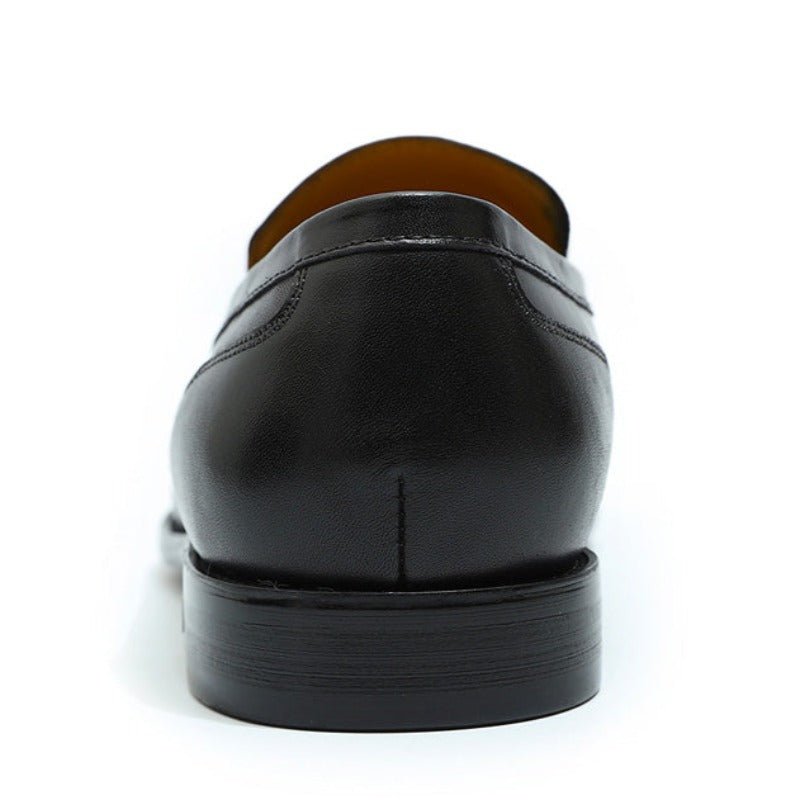 Men's Genuine Cowhide Leather Tassel Loafers - Ideal Place Market