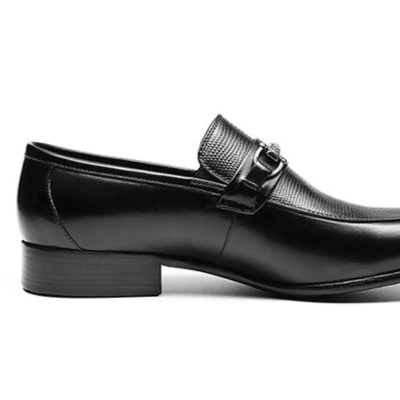 Men's Slip-On Leather Bit Brogue Shoes - Ideal Place Market