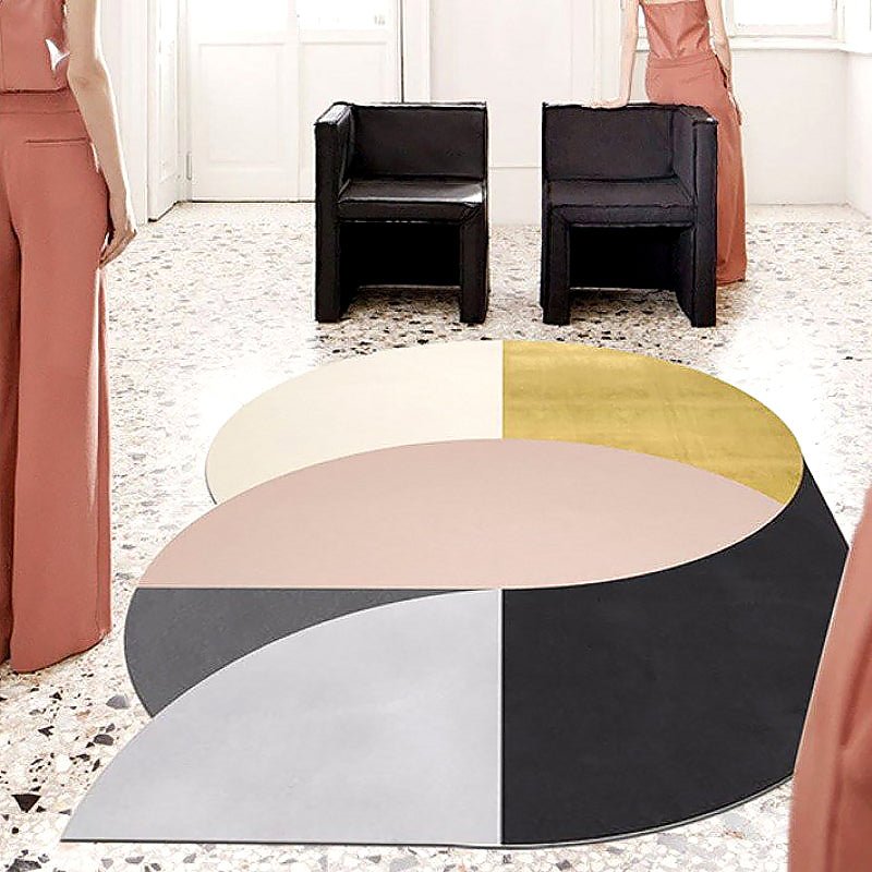 Minimalist Irregular Shaped Area Rug - Ideal Place Market