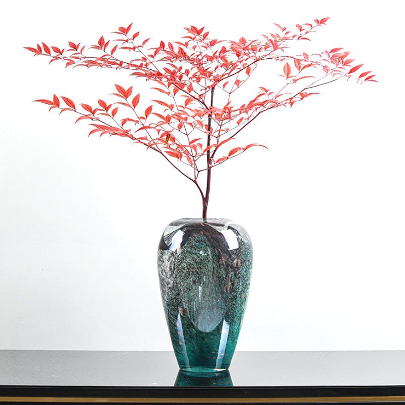 Modern Hand Blown Glass Tabletop Vases - Ideal Place Market