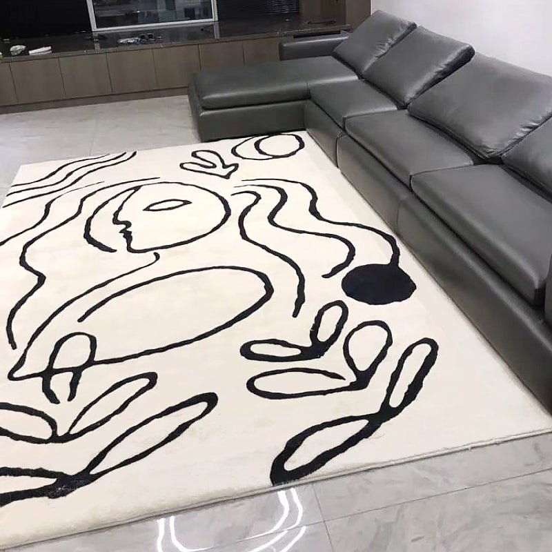 Modern Picasso Inspired Area Rug - Ideal Place Market