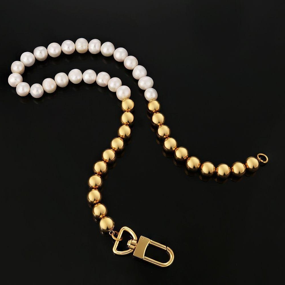 Natural Freshwater Pearl Beaded Necklace - Ideal Place Market