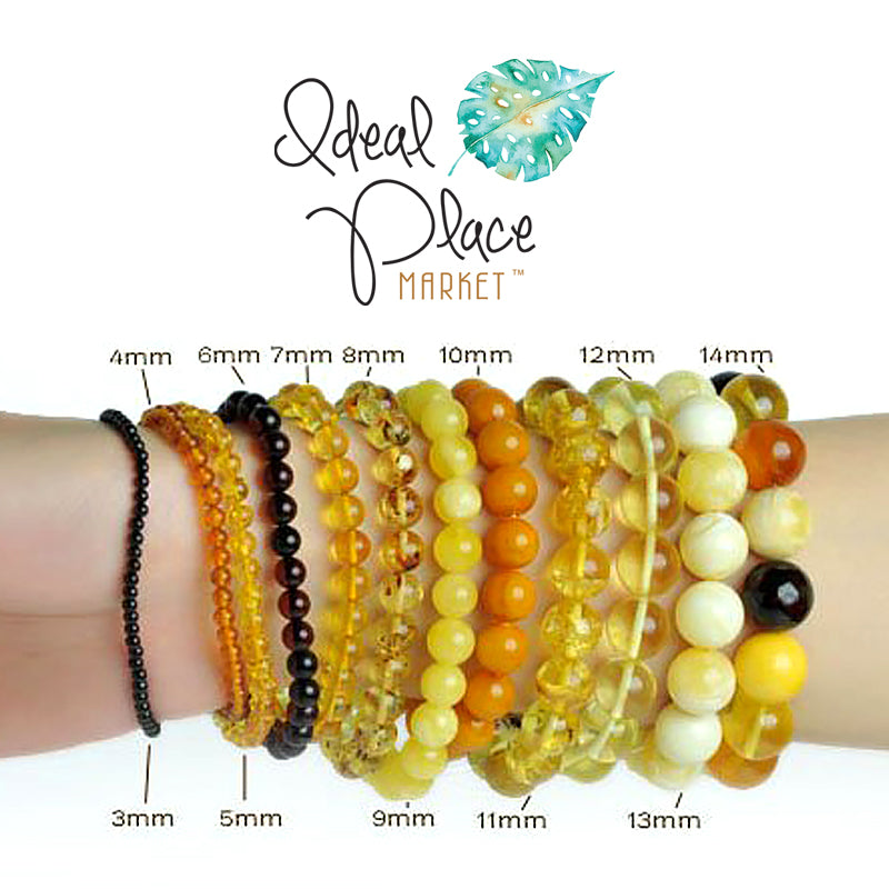 Natural Peacock Agate Barrel Beaded Bracelet - Bracelets