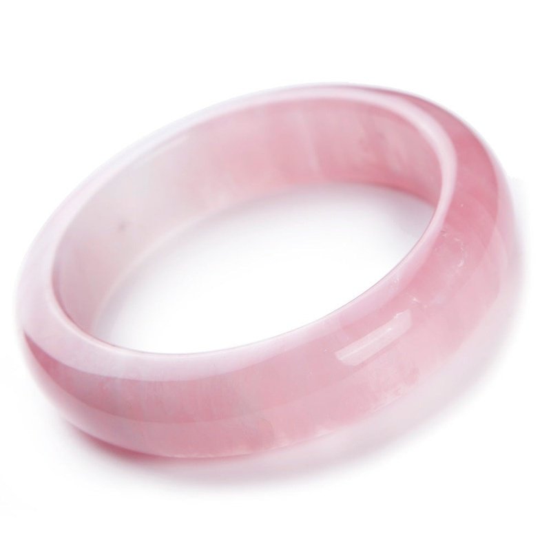 Natural Rose Quartz Bangle Bracelet 53-63mm - Ideal Place Market