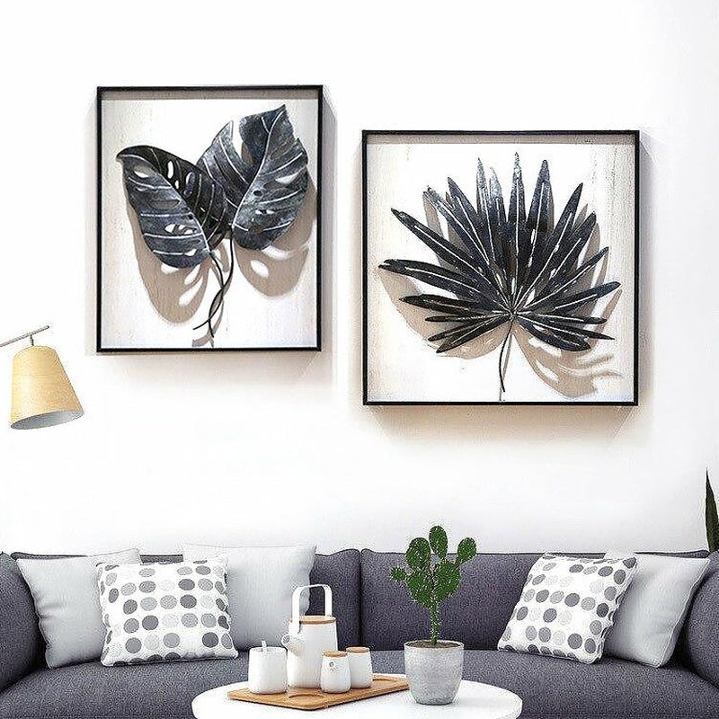 Nature Inspired Three-Dimensional Framed Wall Hangings - Ideal Place Market