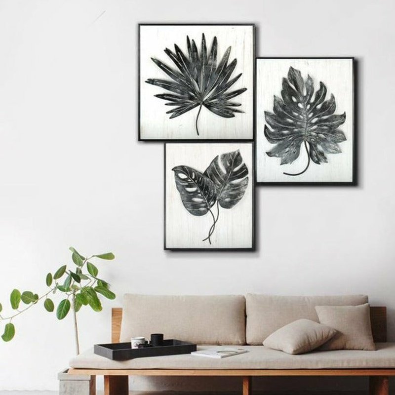 Nature Inspired Three-Dimensional Framed Wall Hangings - Ideal Place Market