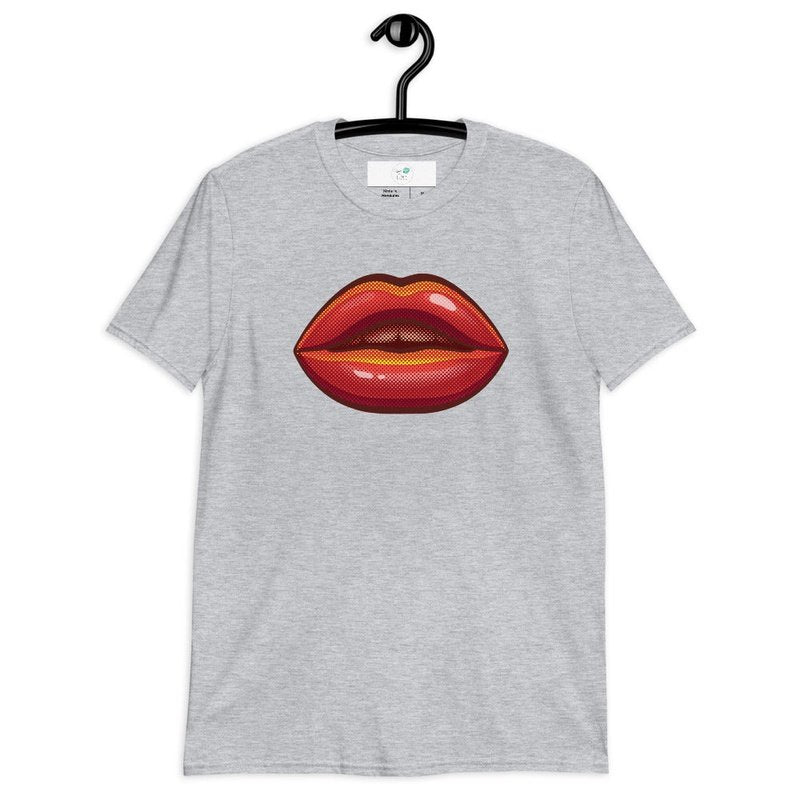 Pop-Art Pucker Short-Sleeve Unisex T-Shirt - Ideal Place Market