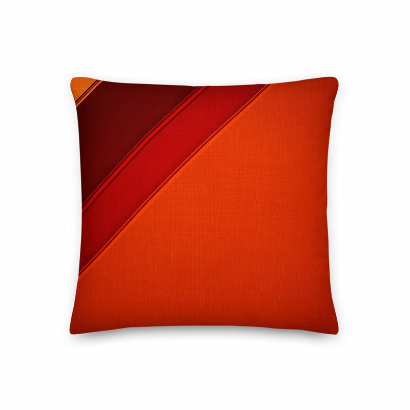 Red is Right Premium Stuffed 2 Sided-Printed Throw Pillows - Ideal Place Market