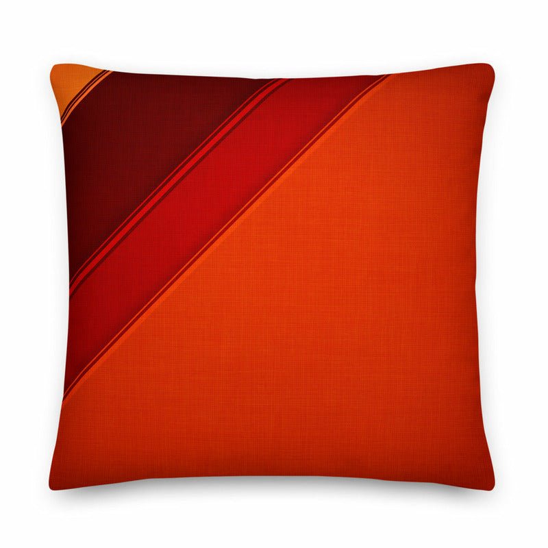 Red is Right Premium Stuffed 2 Sided-Printed Throw Pillows - Ideal Place Market