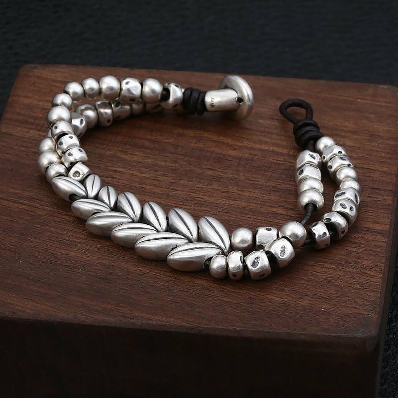 S999 Silver Abundance Bracelet - Ideal Place Market