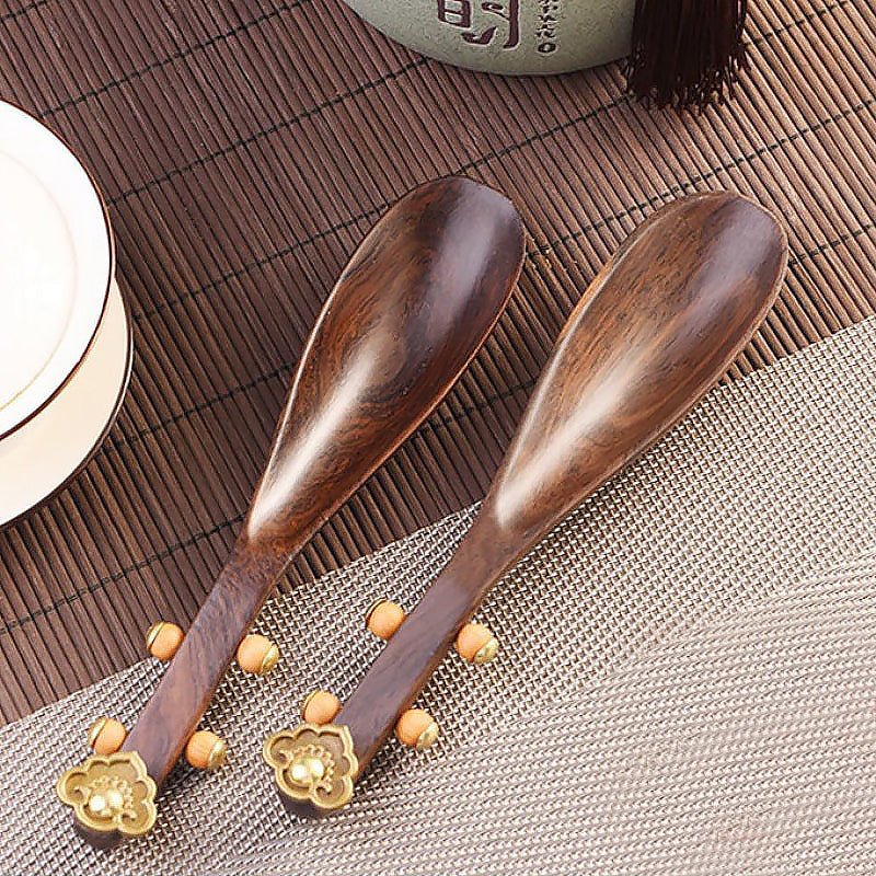 Solid Australian Blackwood Tea Ceremony Scoop - Ideal Place Market