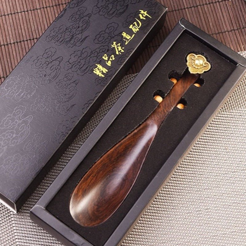 Solid Australian Blackwood Tea Ceremony Scoop - Ideal Place Market