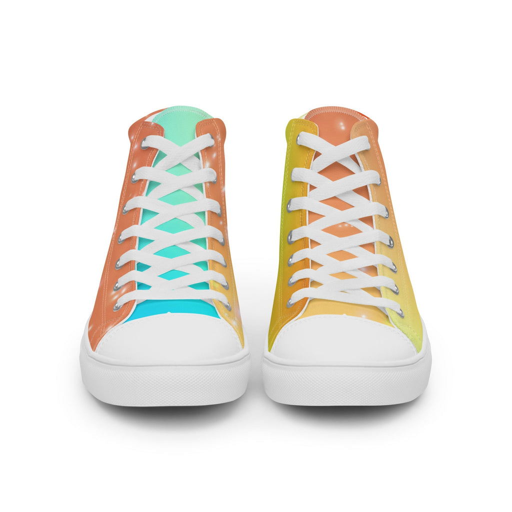 Starshine Women’s Lace-Up Canvas High-Top Sneakers - Ideal Place Market