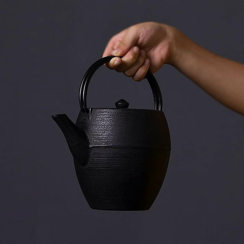 Tetsubin (鉄瓶) Japanese Contemporary Rustic Cast Iron Teapot - 1150ml - Ideal Place Market