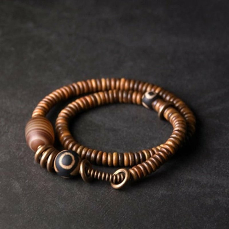 Verawood & Hand Formed Copper Stress Relief Bracelet - Ideal Place Market