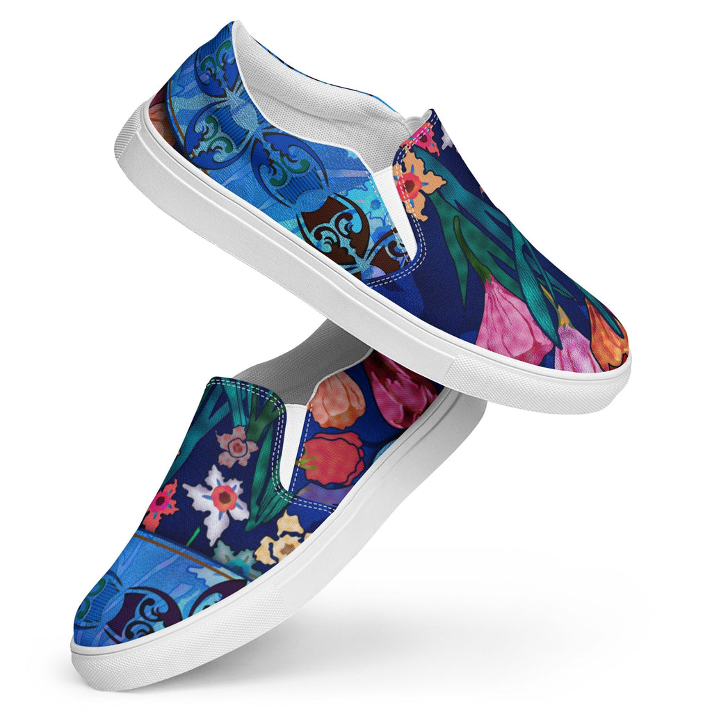 Victoria Women’s Slip-On Canvas Sneakers - Ideal Place Market