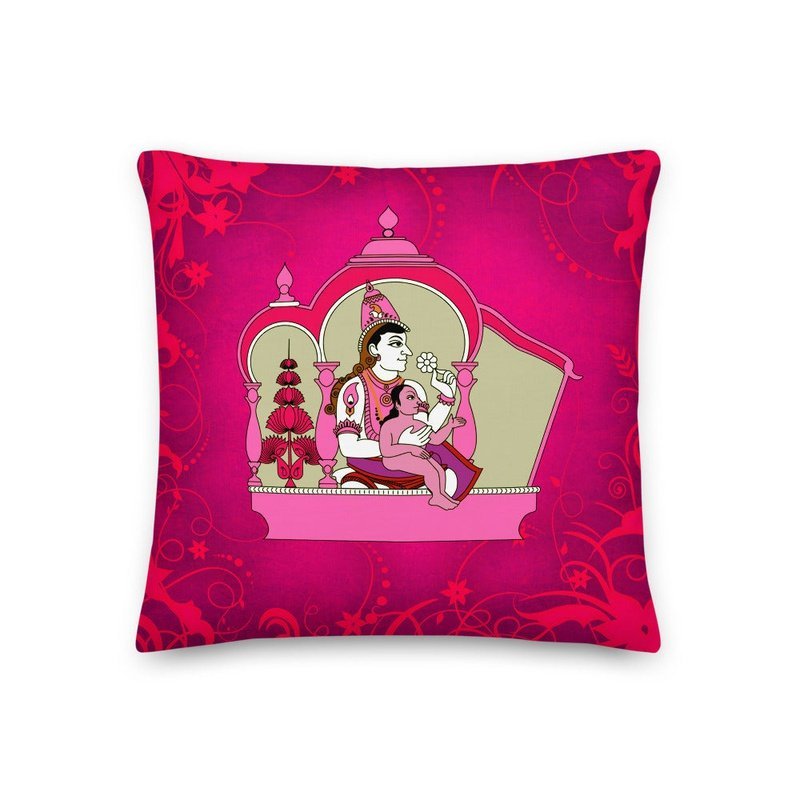 Vivah Sanskar Premium Stuffed Reversible Throw Pillows - Ideal Place Market