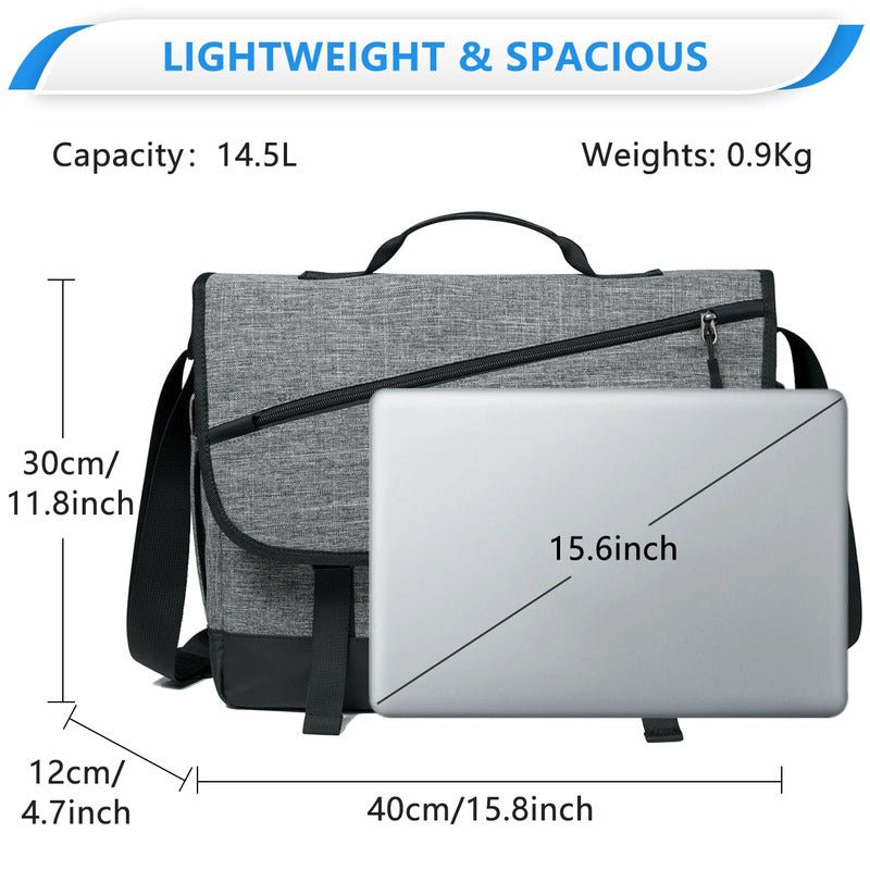 Water Resistant Laptop Bag with Shoulder Strap - Ideal Place Market